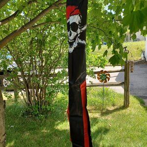 Jolly Roger Bandana Pirate Windsock. Resale lot of (10) NEW